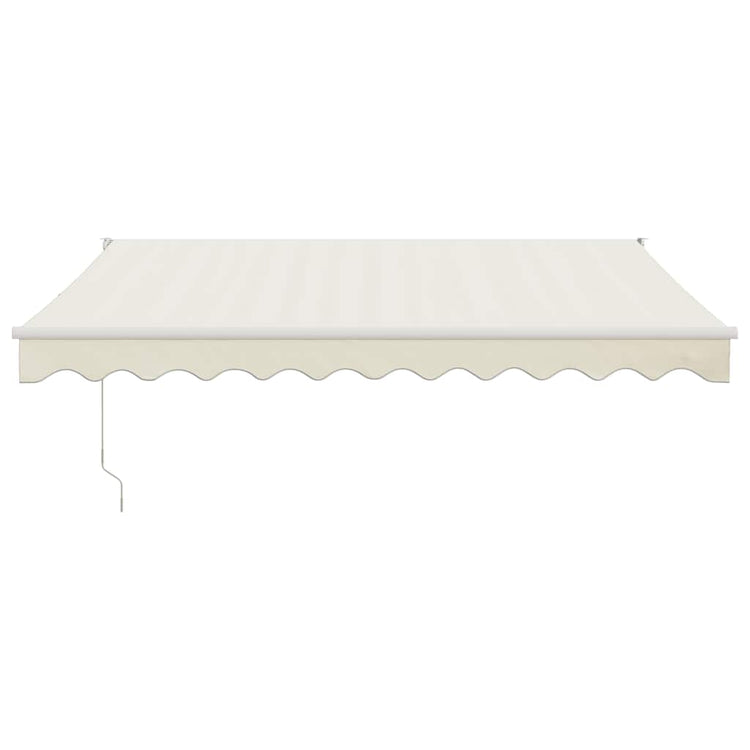 Auvent Vidaxx extensible automatiquement 3x2,5 m couleur crème