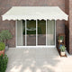 Auvent Vidaxx extensible automatiquement 3x2,5 m couleur crème