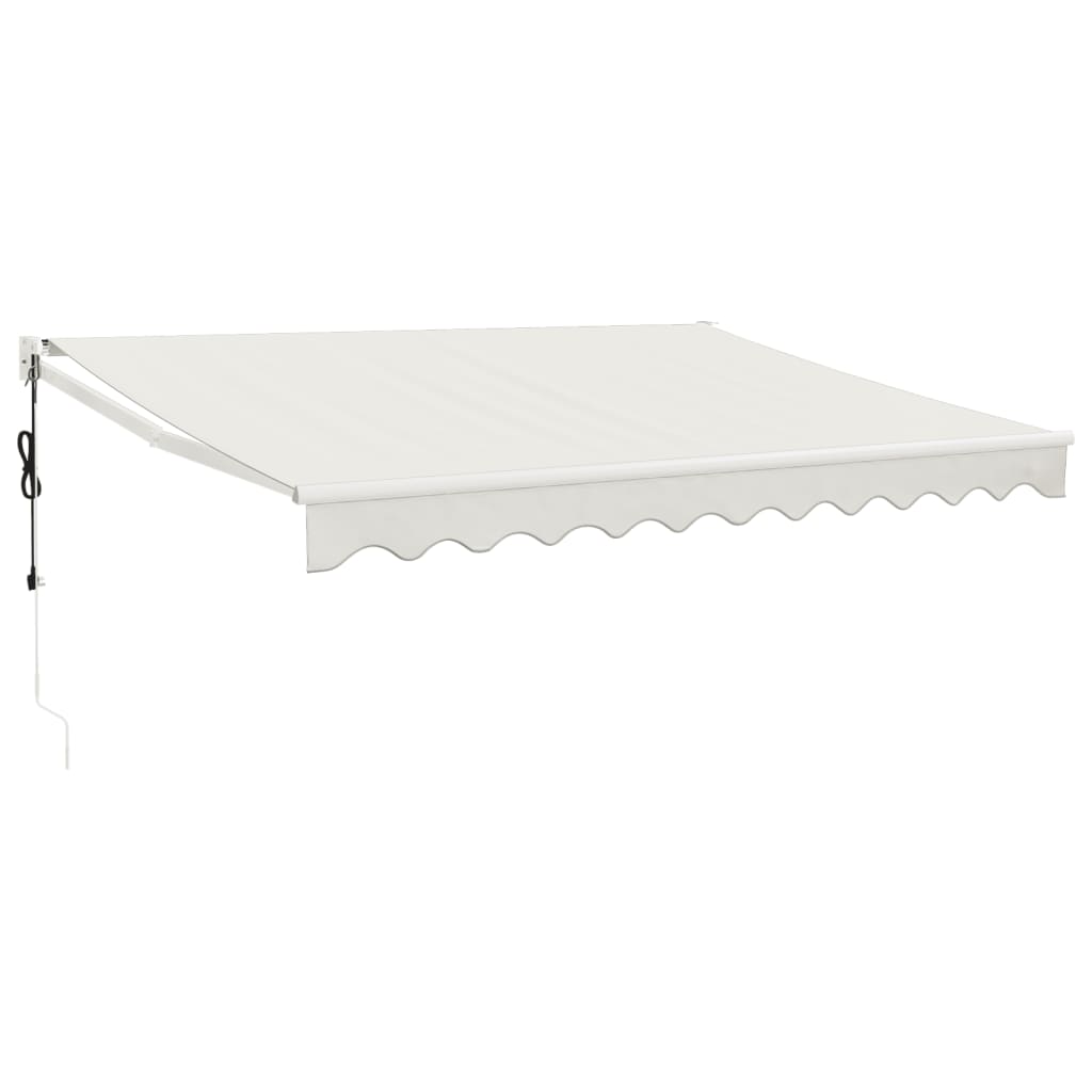 Auvent à extension électrique Vidaxx 3,5x2,5 m couleur crème