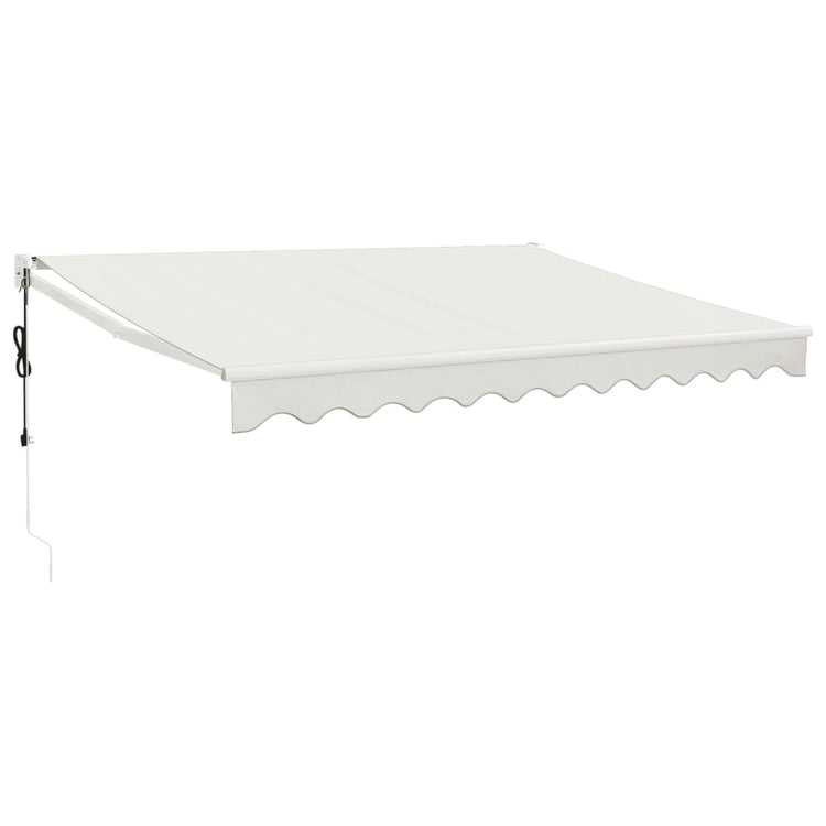 Auvent à extension électrique Vidaxx 3,5x2,5 m couleur crème