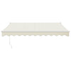 Auvent à extension électrique Vidaxx 3,5x2,5 m couleur crème
