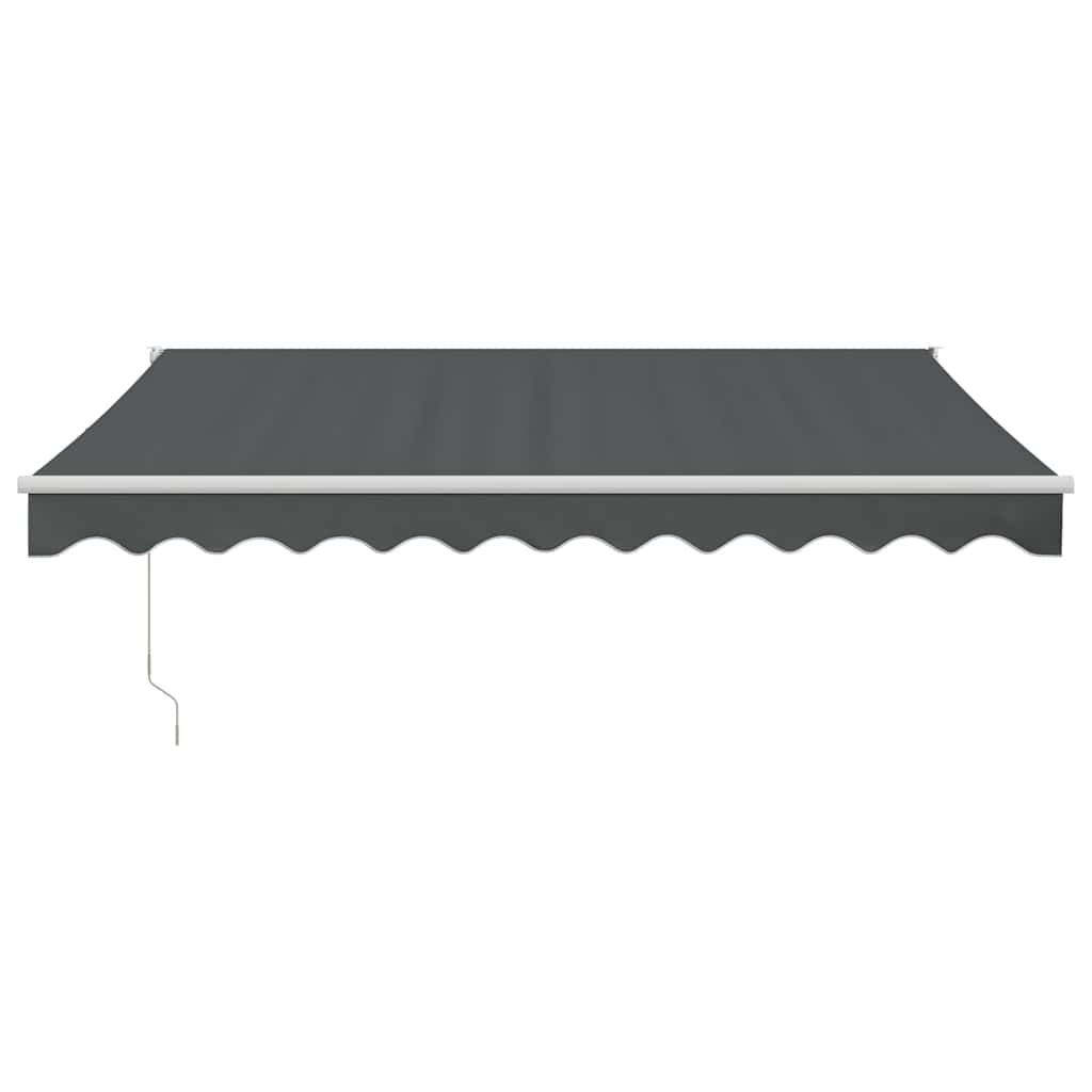 Store extérieur Vidaxx à extension électrique 3,5x2,5 m anthracite