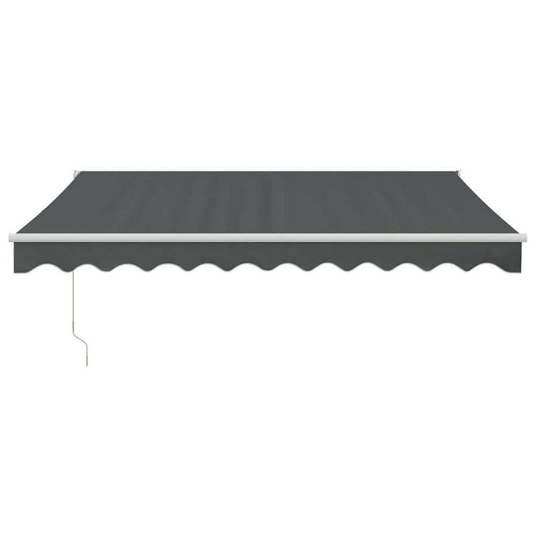 Store extérieur Vidaxx à extension électrique 3,5x2,5 m anthracite