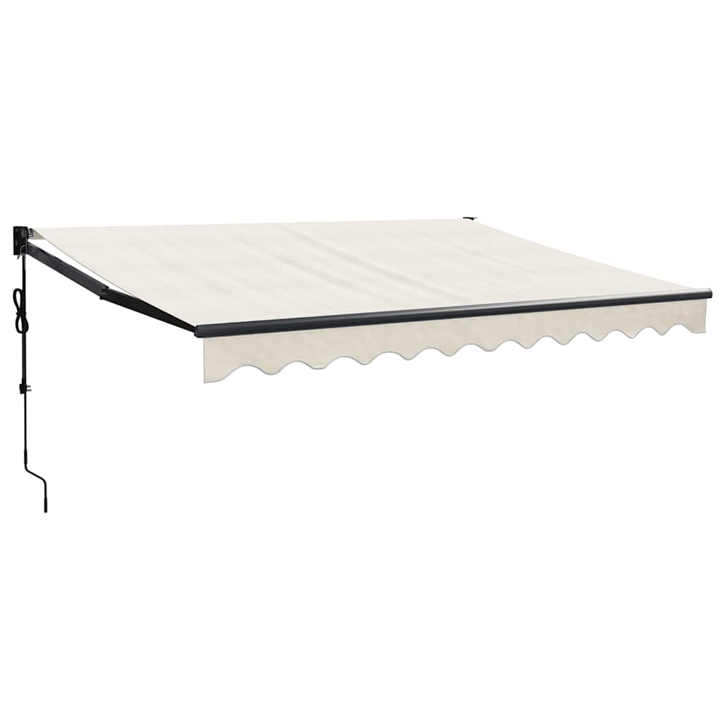 Auvent à extension électrique Vidaxx 3,5x2,5 m couleur crème