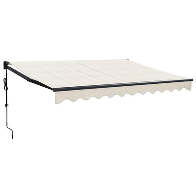 Auvent à extension électrique Vidaxx 3,5x2,5 m couleur crème