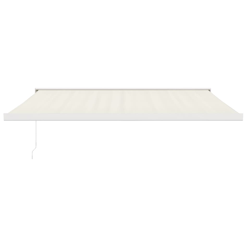 Vidaxl Luifel prolonge 4,5x3 m de poussière et de crème en aluminium -colored