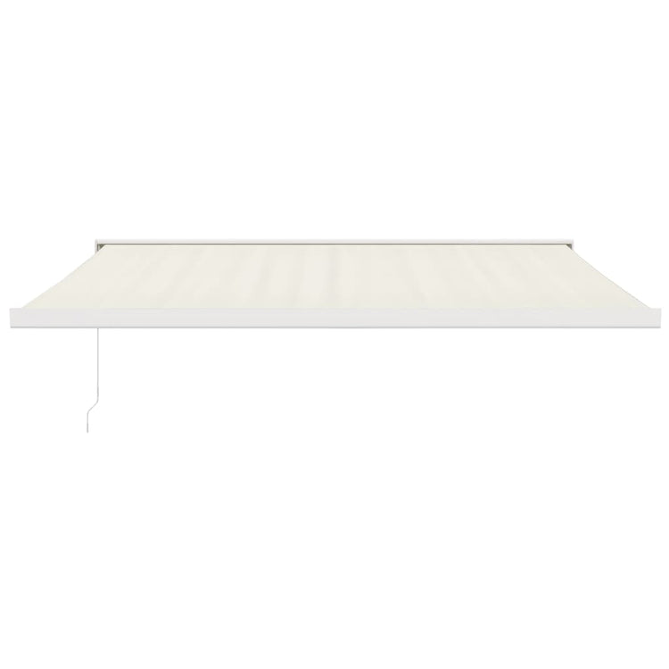 Vidaxl Luifel prolonge 4,5x3 m de poussière et de crème en aluminium -colored