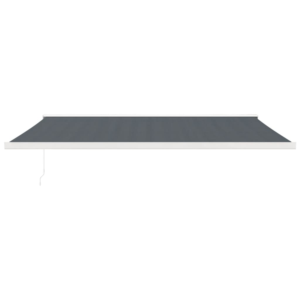 Vidaxl Luifel prolonge 4,5x3 m de poussière et d'anthracite en aluminium -colored