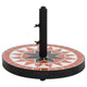 Vidaxl Parasol Foot à environ 12 kg en terre cuite blanche