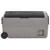 Vidaxl Cool Boîte avec roues et manipuler 60 l en polypropène noir et gris