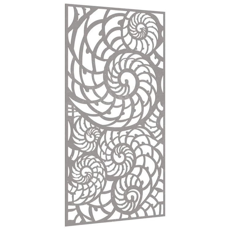 Vidaxl Mur Decoration Design de coque de jardin 105x55 cm Corten Steel