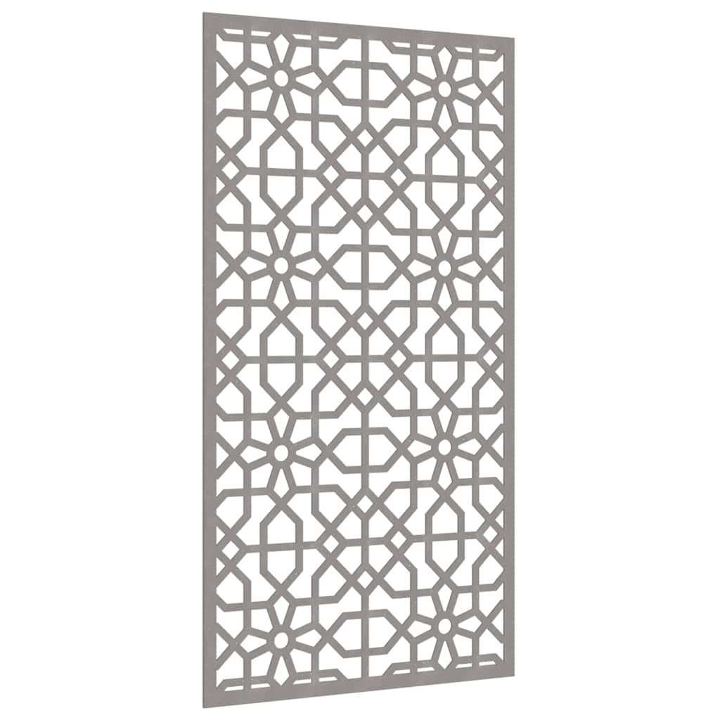 Vidaxxl décoration murale jardin design mauresque 105x55 cm acier corten