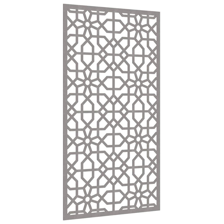 Vidaxxl décoration murale jardin design mauresque 105x55 cm acier corten