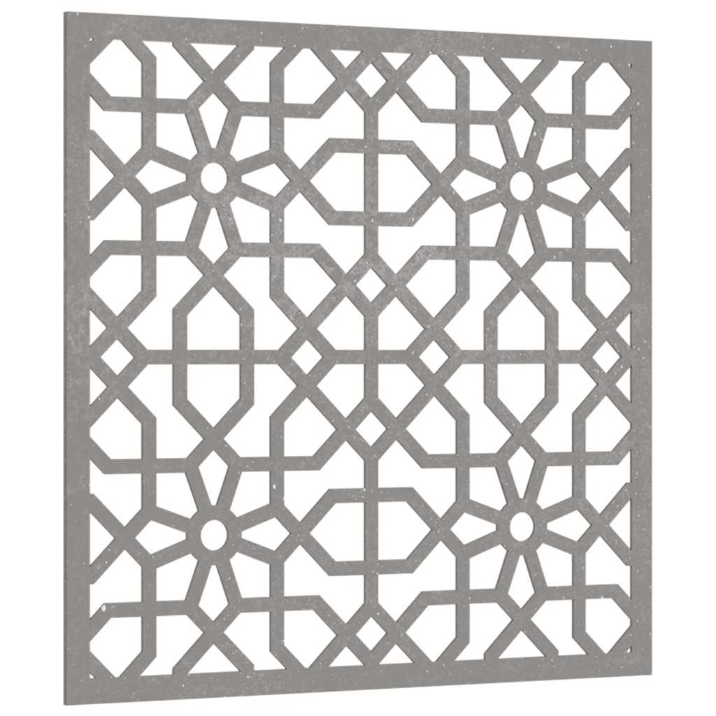 Vidaxl Mur Decoration Garden Laures Design 55x55 cm Cortenstaal