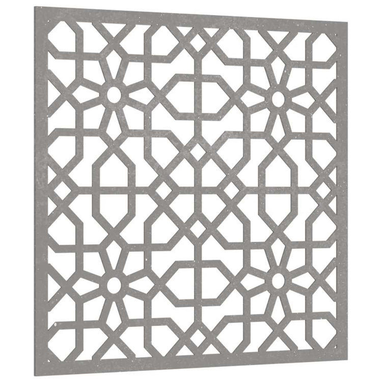 Vidaxl Mur Decoration Garden Laures Design 55x55 cm Cortenstaal