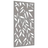 Vidaxl Wall Decoration Garden Bamo Bool Design 105x55 cm Cortenstaal