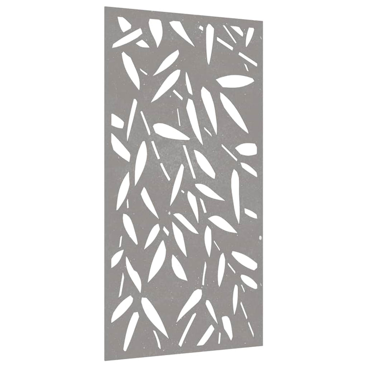 Vidaxl Wall Decoration Garden Bamo Bool Design 105x55 cm Cortenstaal