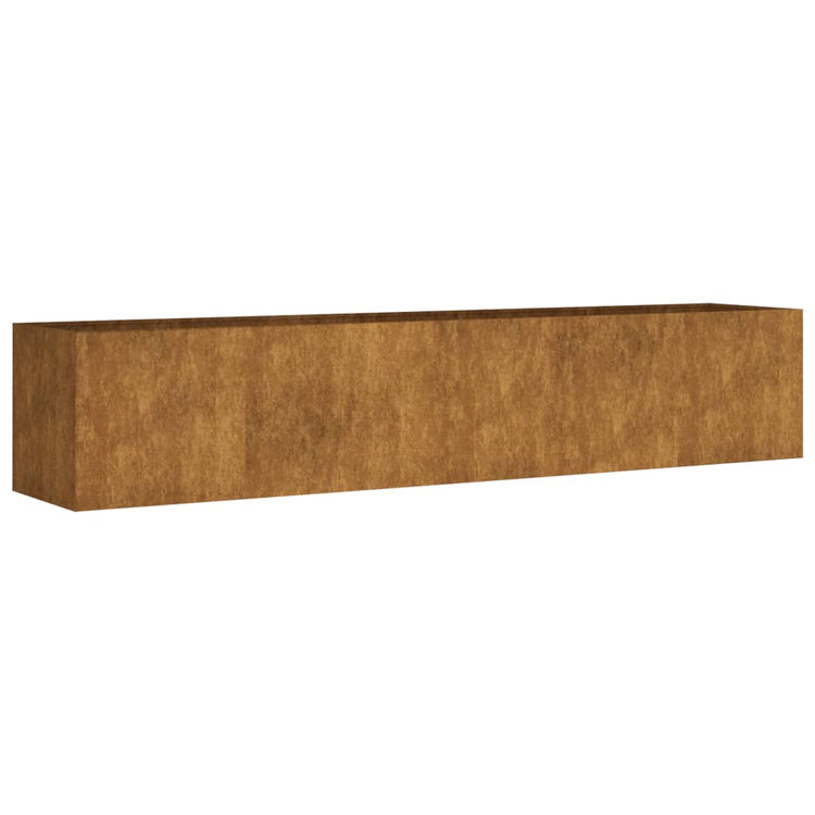 Vidaxl Planter surélevé 200x40x40 cm Corten Steel