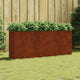 Vidaxl Planter surélevé 200x40x80 cm Corten Steel