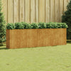 Vidaxl Planter a augmenté 280x40x80 cm Cortenstaal