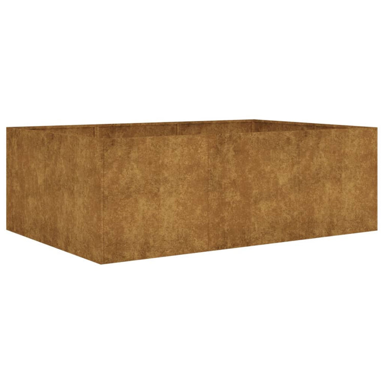 Vidaxl Planter surélevé 120x80x40 cm Corten Steel