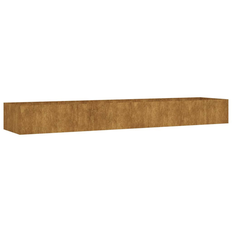 Vidaxl Planter surélevé 360x80x40 cm Corten Steel