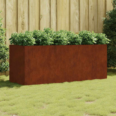 Vidaxl Planter surélevé 200x80x80 cm Corten Steel