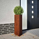 Vidaxl Planning Box 30x26x75 cm Cortenstaal