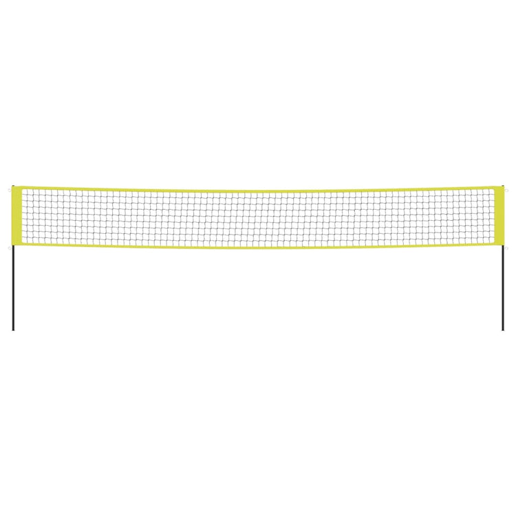 Vidaxl VolleyBallnet 823x244 cm PE Tissu jaune et noir