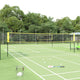 Vidaxl Badmintonnet 600x155 cm PE Tissu jaune et noir