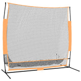 Vidaxl Golf Training Network 215x107x216 cm Polyester noir et orange - afbeelding 2