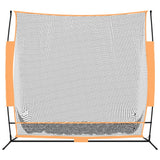 Vidaxl Golf Training Network 215x107x216 cm Polyester noir et orange - afbeelding 3