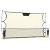 Vidaxl Football Reboundnet 183x85x120 cm Polyester noir et jaune