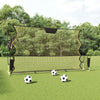 Vidaxl Football Reboundnet 183x85x120 cm Polyester noir et jaune