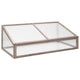 Vidaxl Greenhouse 110x58.5x39 cm Pine -wood Grey