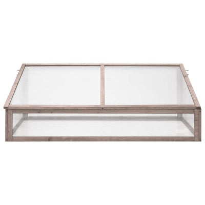Vidaxl Greenhouse 110x58.5x39 cm Pine -wood Grey