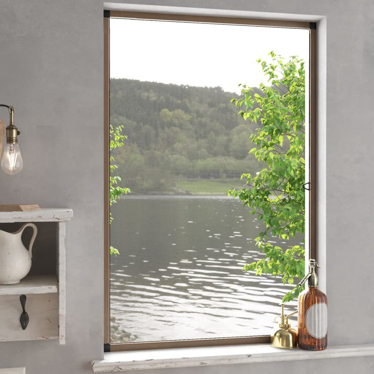 Vidaxx moustiquaire 90x120 cm marron