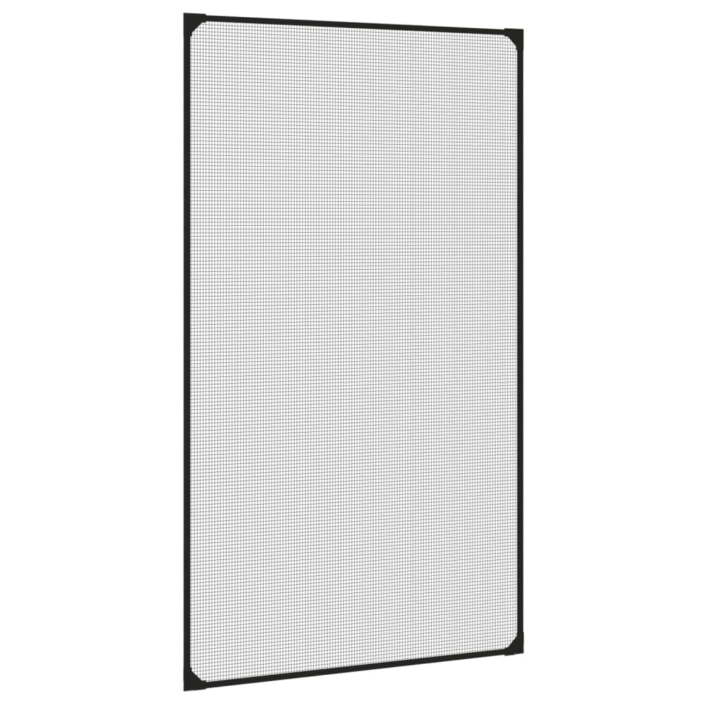 Vidaxl insecthor pour windows magnétique 80x140 cm anthracite -colored