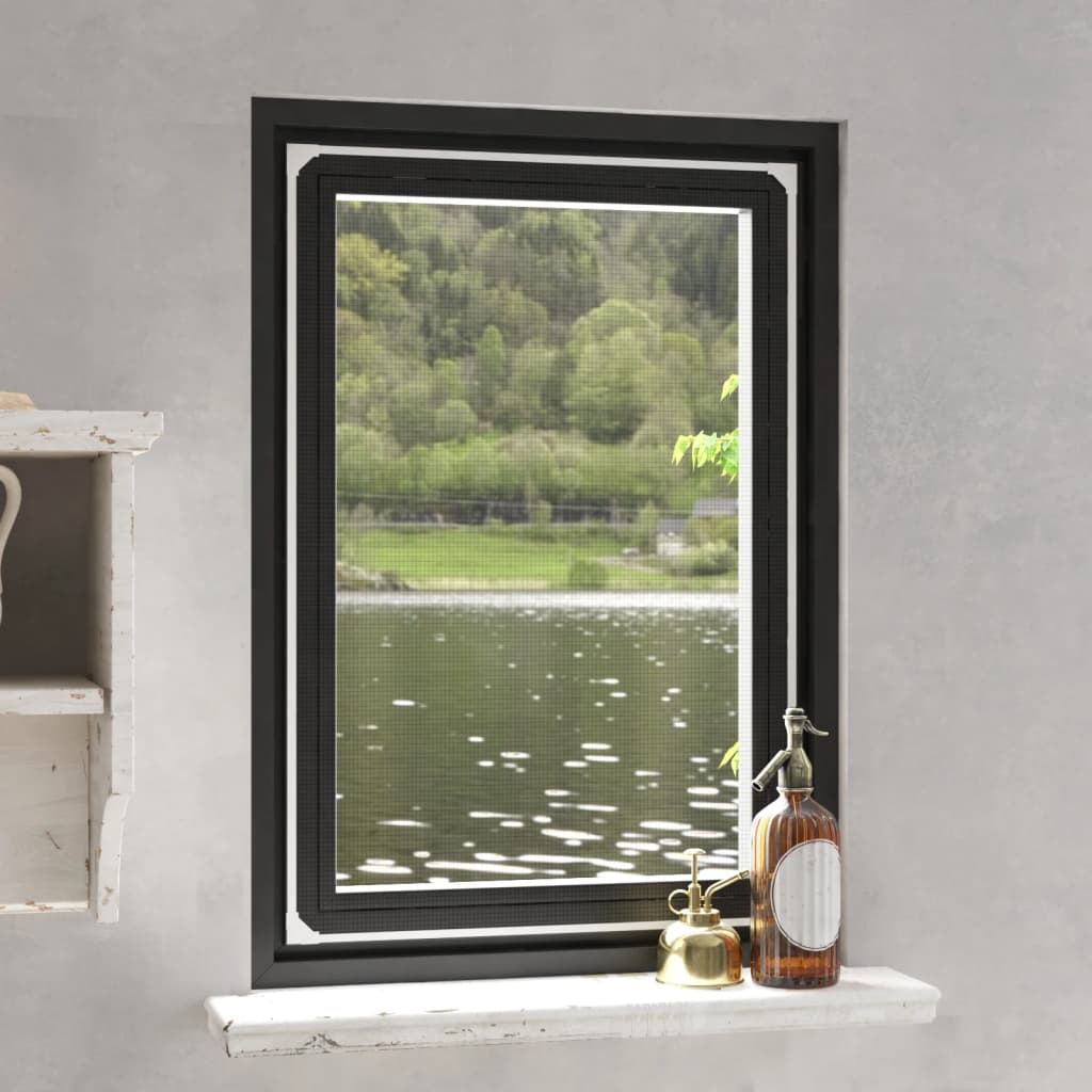 Vidaxl insecthor pour windows magnétique 80x120 cm blanc
