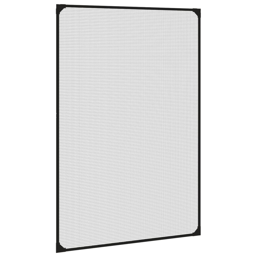 Vidaxl insecthor pour windows magnétique 80x120 cm anthracite -colored