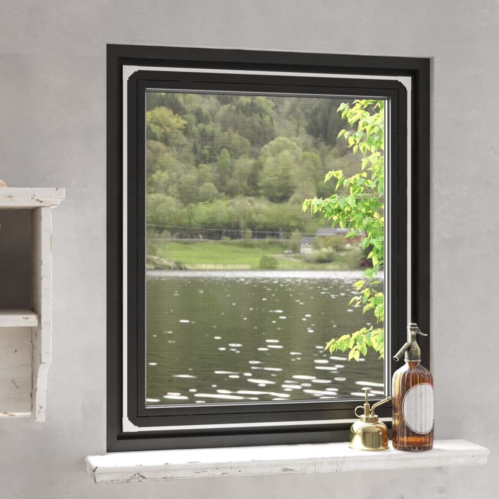Vidaxl insecthor pour Windows magnétique 100x120 cm blanc
