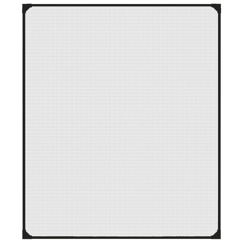 Vidaxl insecthor pour windows magnétique 100x120 cm anthracite -colored