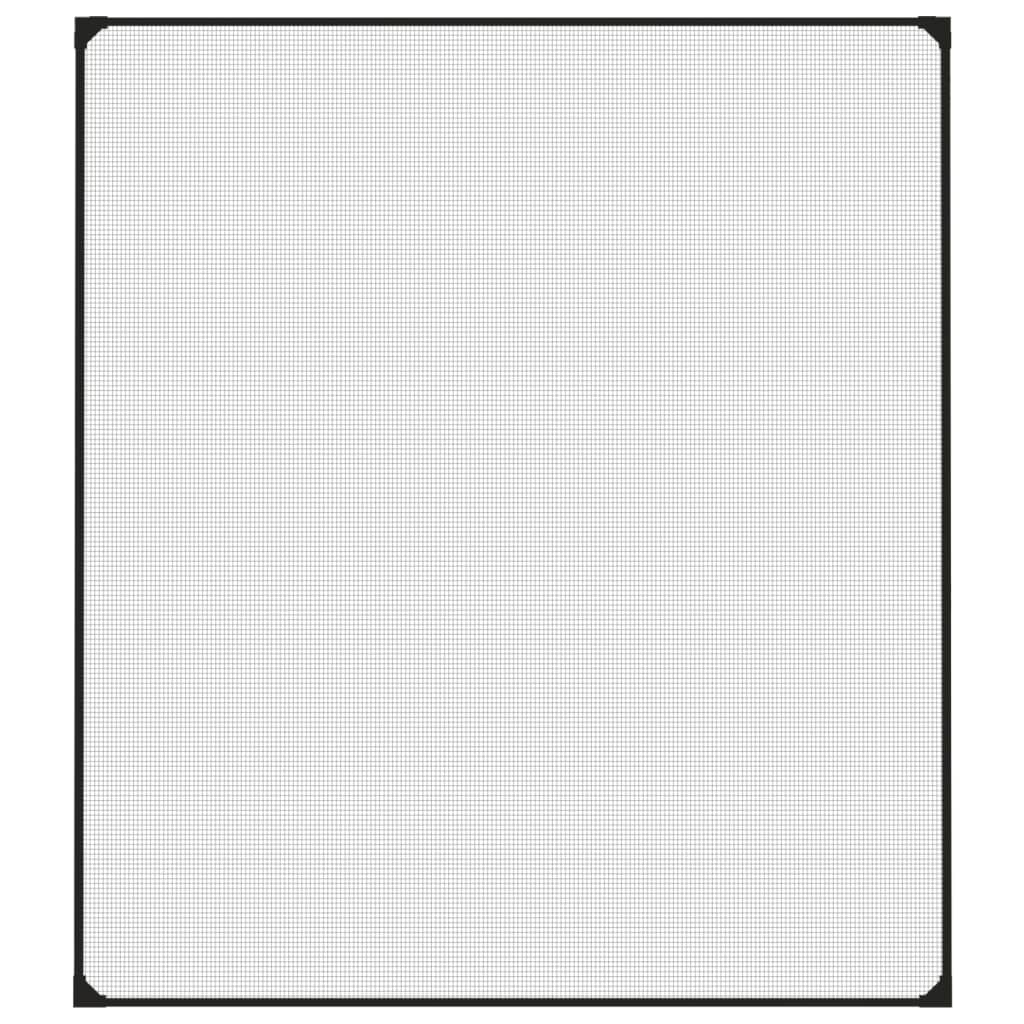 Vidaxl insecthor pour windows magnétique 120x140 cm anthracite -colored