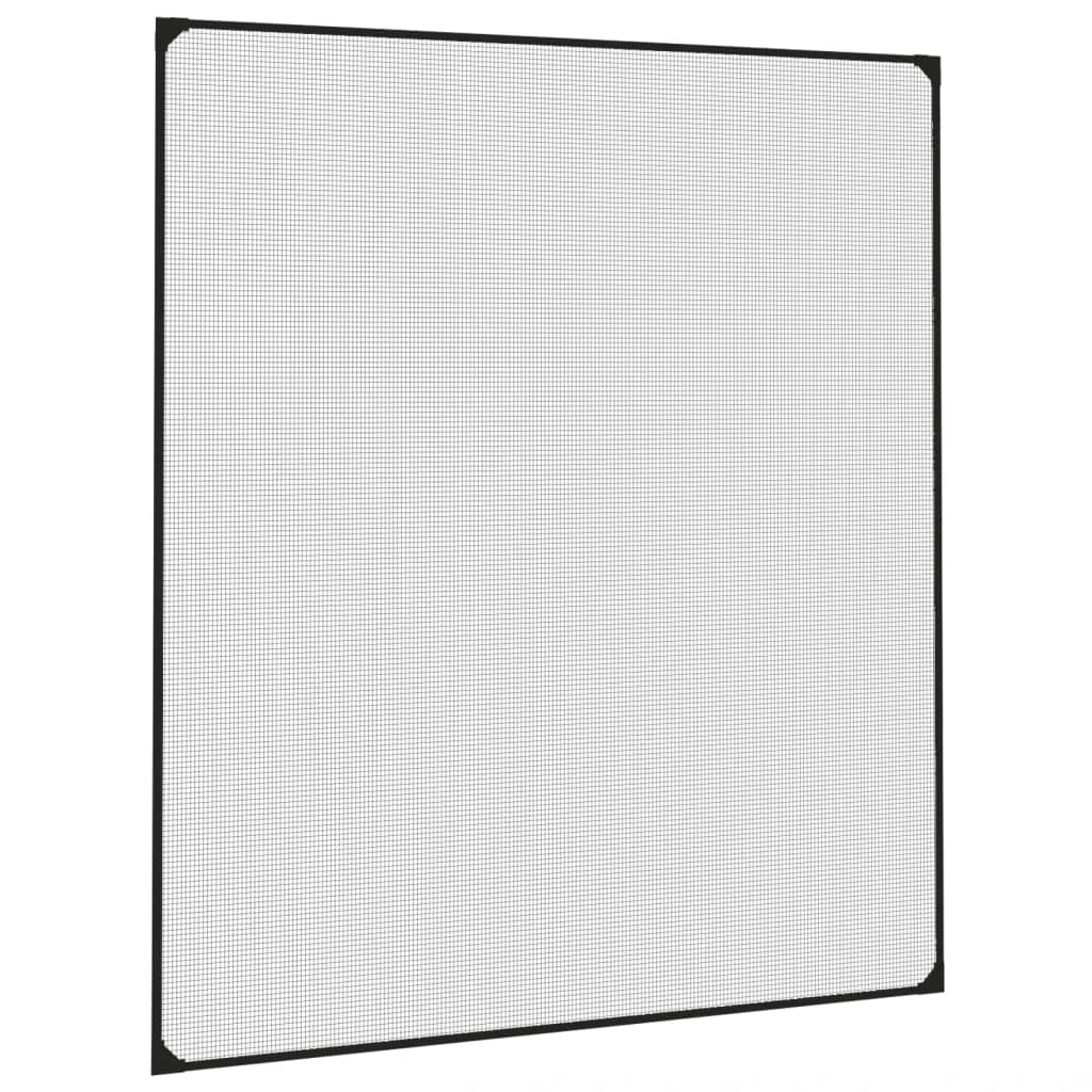 Vidaxl insecthor pour windows magnétique 130x150 cm anthracite -colored