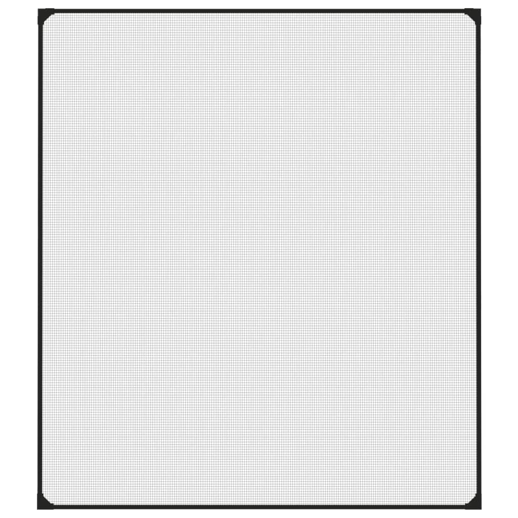Vidaxl insecthor pour windows magnétique 130x150 cm anthracite -colored