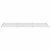 Vidaxl Porte Cauve 358.5x90 cm Gray en polycarbonate et transparent