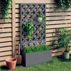 Jardoir Vidaxl avec latwerk 65x33x135 cm hkc