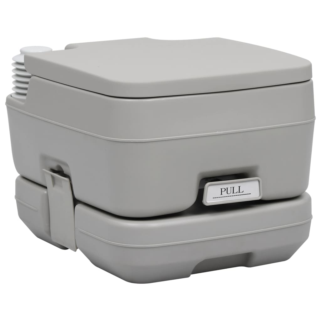 Vidaxl Camping Toilet and Water Tank Set portable