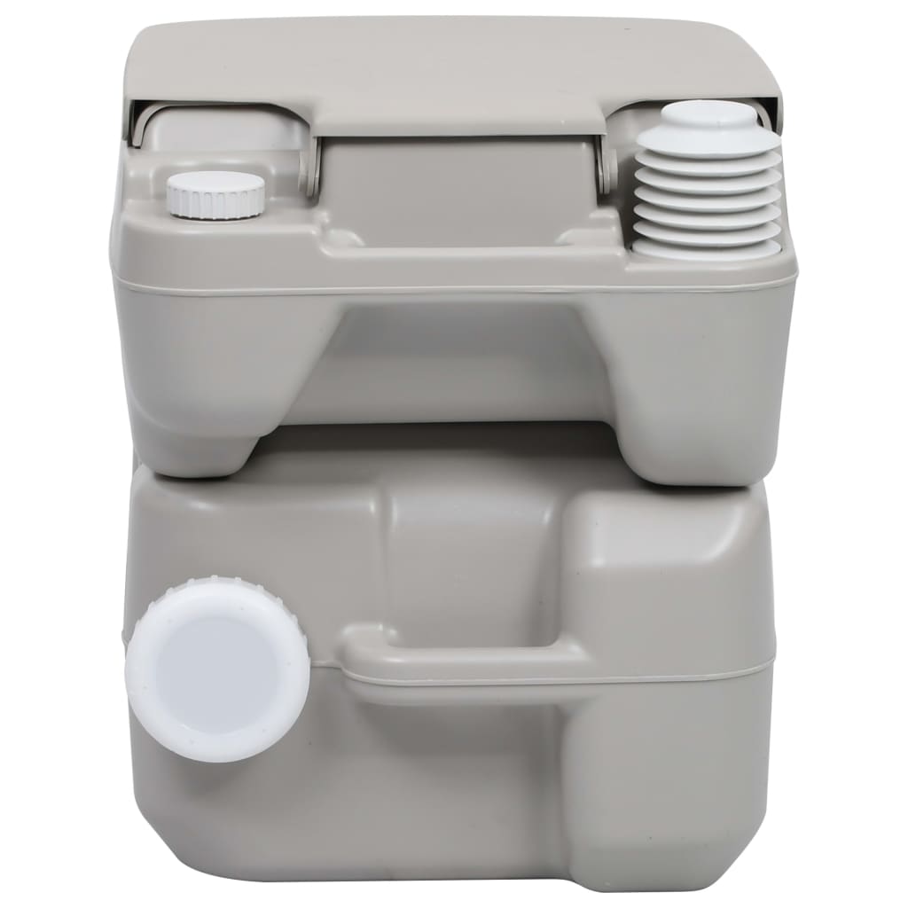 Vidaxl Camping Toilet and Water Tank Set portable