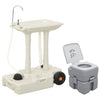 Vidaxl Camping Toilet et évier Portable